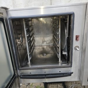 Four combi vapeur GN 1/1, intérieur 6 niveaux Four combi vapeur GN 1/1, intérieur 6 niveaux